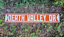 Clemson Tigers 3D Metal Wall Sign Death Valley Drive 36