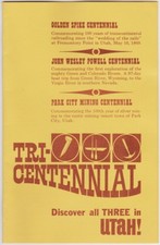 1969 Utah Tri-Centennial Promotional Brochure picture