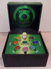 Green Lantern All Lanterns Corps Adjustable 9 Ring Set DC Comics w Gift Box picture