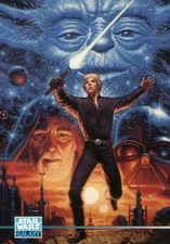 The Four Jedi (#310) | 1995 Topps Star Wars Galaxy Series 3 | NM picture