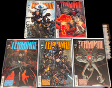 Terminal #1 - 2 Trade Variants And Terminal #2, #7, And #10 Comic Book Lot picture