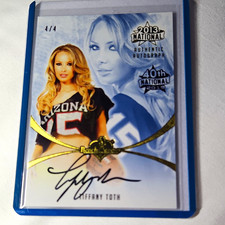 Bench Warmer 2013 National Tiffany Toth Authentic Autograph 4/4 40th National  picture