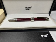 Montblanc John F Kennedy Special Edition Rollerball Pen Burgundy Platinum NIB picture