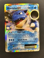 BLASTOISE EX 21/108 HOLO EX RARE EVOLUTIONS POKEMON MP picture