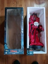 VINTAGE 1989 WITCH TIME ANIMATED ILLUMINATED DEVIL COMPLETE  WITH BOX picture