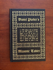Daniel Parker's Masonic Tablet 2019 Art De Hoyos Scottish Rite Research Society picture
