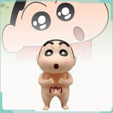 Crayon Shin-Chan Anime Figures Kid Shin-Chan Nude Bathe Action Figurine PVC Gift picture