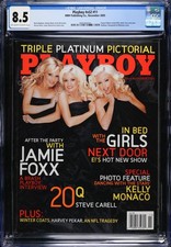 CGC 8.5 Playboy Nov 2005 Girls Next Door Jamie Foxx Steve Carell Kelly Monaco picture