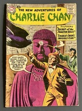 The New Adventures of Charlie Chan #1 DC Comics JUNE 1958 Rare VG/ Fine picture
