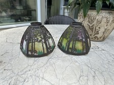 A Pair of Handel Overlay Lamp Shades picture