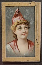 1888 KINNEY BROS. N228 NOVELTIES -Type 3 -Slate (Blackboard) NEAR MINT picture