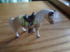 Old Hagen Renaker California Western Horse w/ Green Blanket *Pristine Condition* picture