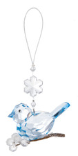 Ganz Crystal Expression Winter Blue Bird Suncatcher picture