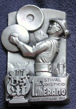 BOLZANO BADGE TYROL SOUTH TYROL MERANO BAND FESTIVAL 1951 SÜD TYROL #1 picture