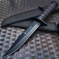 MILITARY Hunting TACTICAL FIXED BLADE SURVIVAL Army Knife picture