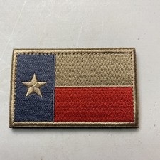 TEXAS STATE FL US ARMY STAR TX REPUBLIC FL EMBROIDERE HOOK&LOOP PATCH BADGE picture