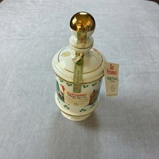 1971 Old Fitzgerald Irish Patriots Decanter Stitzel Weller Porcelain Tag Empty picture
