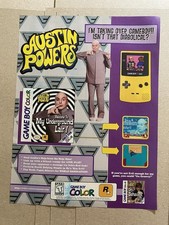 Cousin Powers Game Boy Color Print Ad Poster Vintage Wall Art picture