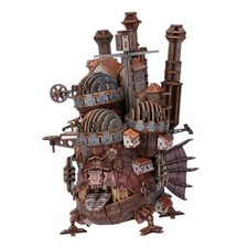 Studio Ghibli Howl's Moving Castle 3D Wooden Puzzle Kit ki-gu-mi Color Version picture