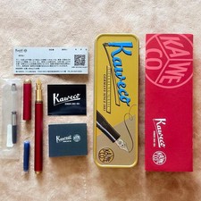 Unused Kaweco Collection Special Red Fountain Pen F Nib Full Set picture