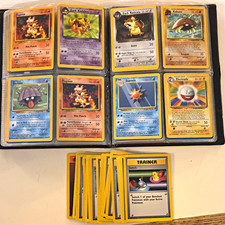 Pokemon Vintage 1999 Lot Fossil Jungle Eevee Pikachu Charmander Squirtle picture