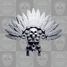 Mictlantecuhtli Aztec God of Death custom head for Mythic Legions & more figures picture