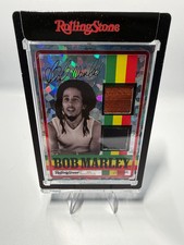 2025 Bob Marley Keepsake #208 Dual Relic 9/10 Encased picture