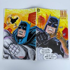 Batman Dark Knight Returns Sketch Cover Comic Original Art by Scott Reed 2025 picture