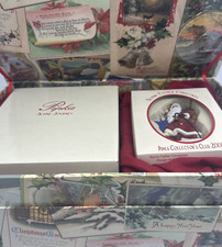 Pipka Collectors Club 2008 Santa Alpine Journey & Father Christmas Set Open Box picture
