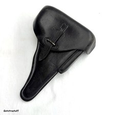 WW2 GERMAN HARDSHELL HOLSTER for P.38 Pistol. Marked CWW. Vintage 1943.Original picture