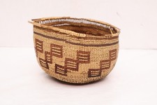 ANTIQUE 1900's Native American Hupa / Karuk Basket Northern California Native picture