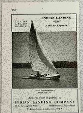 1947 Print Ad Indian Landing Co. 
