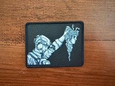 Russian Perseus Holding Medusa's Head Special Forces Badge - Military Patch picture