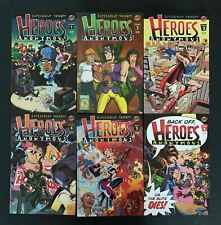 Heroes Anonymous Full Set #1,2,3,4,5,6  Bongo Comics 2003-2006 Vf/Nm picture