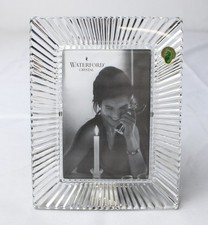 Waterford Adult's Crystal Somerset 4x6 Picture Frame EH6 Clear Size 8.75