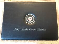 1983 Cadillac Cadillac Original Exterior Selections picture