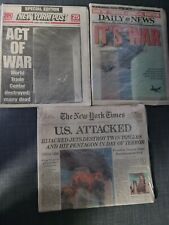 911 World Trede Center Attacks 9/12/201 New York Papers picture