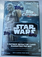 2026 TOPPS CHROME STAR WARS Value Blaster Box Disney - IN HAND - READY TO SHIP picture