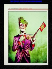 The Joker John Kissee Comic 2015 Clipping Trade Print Magazine Ad Poster ADVERT picture