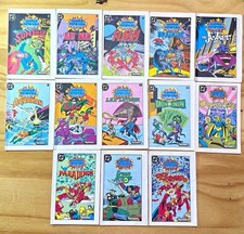 Vintage Kenner DC Super Powers Collection Mini Comics Lot of 13 1984-85 picture