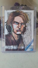 2025 Topps Star Wars Masterwork Anakin Skywalker Sketch Auto 1/1  M. Mastermaker picture