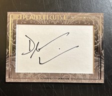 2013 Press Pass Platinum Cuts Authentics Cut Signatures Dean Cain Auto  picture