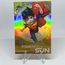 Fleer 2017 Fleer Brilliants Superman Powered by the Sun Superboy PS-5 Gold picture
