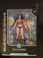 McFarlane Collector Edition DC Multiverse Wonder Woman Platinum Chase Brand NEW picture