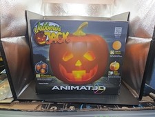 Jabberin Jack The Talking Pumpkin Animated 3D Face Cinemates Halloween New picture
