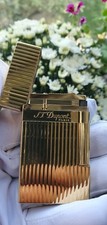 S.T. Dupont Gold Vertical Lighter Ligne 2 picture