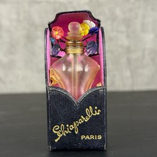Vintage 1937 Schiaparelli Shocking Perfume Bottle France Original Leather Case  picture
