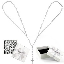 Lasso Wedding Rosary Rope Lazo Para Boda Catholic Pearl Traditional Unity Cord picture