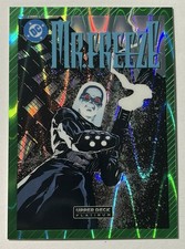 2026 Upper Deck Platinum:DC Mister Freeze Cover Variant DC Green Wave /50 picture