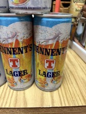 7) Vintage Tennent's Girls 15.5 oz  Beer Can Pull Tab  picture
